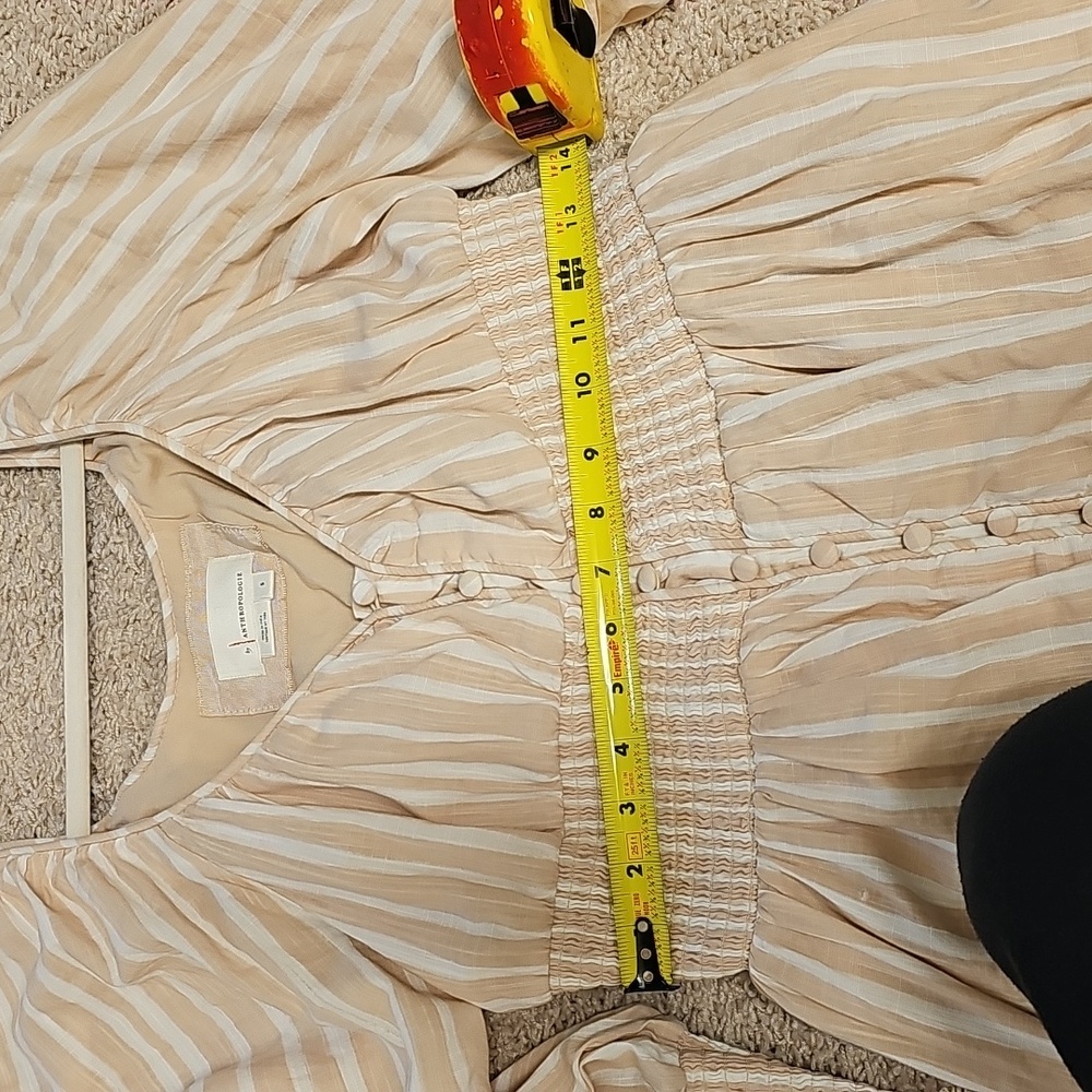 Elegant Cream Maxi Dress - Picture 12 of 14